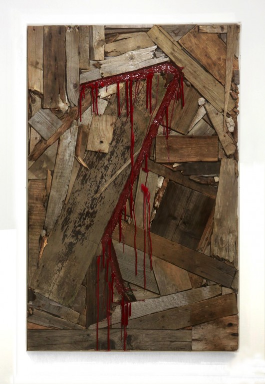 13 Vnitřní malba, 2012, dřevo, akryl, 160x110x10 cm (2)