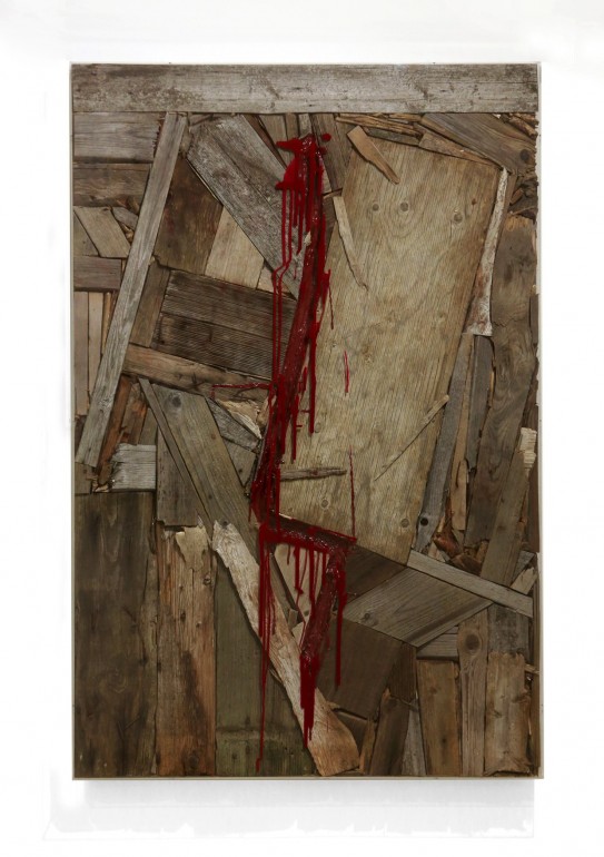 14 Vnitřní malba, 2012, dřevo, akryl, 160x110x10 cm (3)