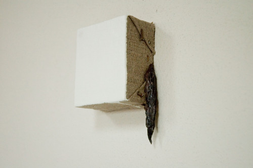 Beside of Mini, 2006, 6x7 cm, oil on canvas